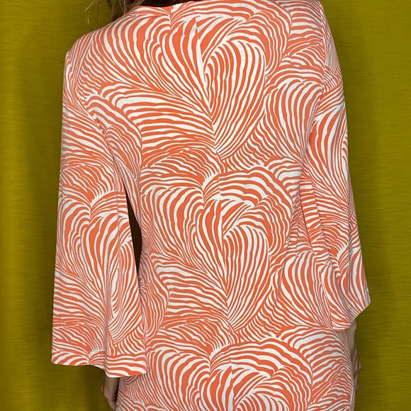 Ellen Tracy Safari Print Shift Dress - Picture 6 of 9